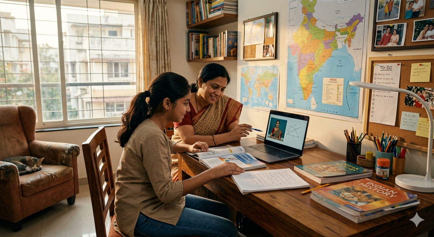 Private homeschooling tutor teaching a student in Nairobi